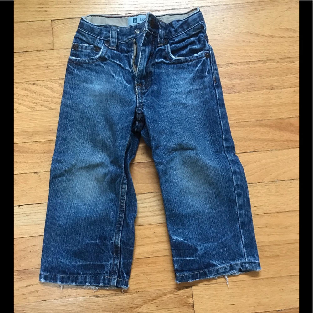 GAP elastic waist jeans, size toddler 2